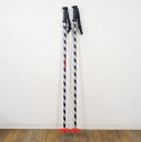 【美品】ファットカン FATCAN スキー ストック ポール 111cm イタリア製 太め 軽量 アウトドア【中古】