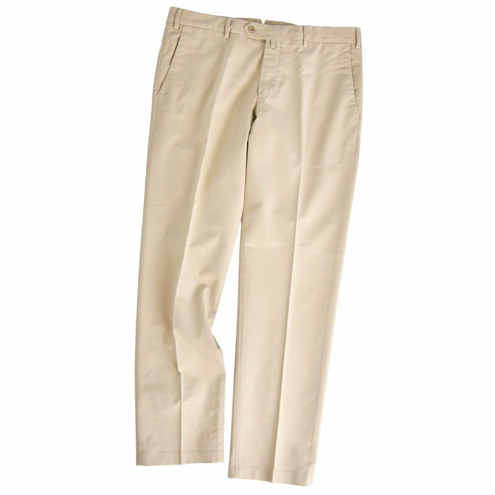 Rakuten - 【美品】ロロピアーナ Loro Piana パンツ ロングパンツ スラックス コットン ボトムス メンズ イタリア製 50 ベージュ【中古】