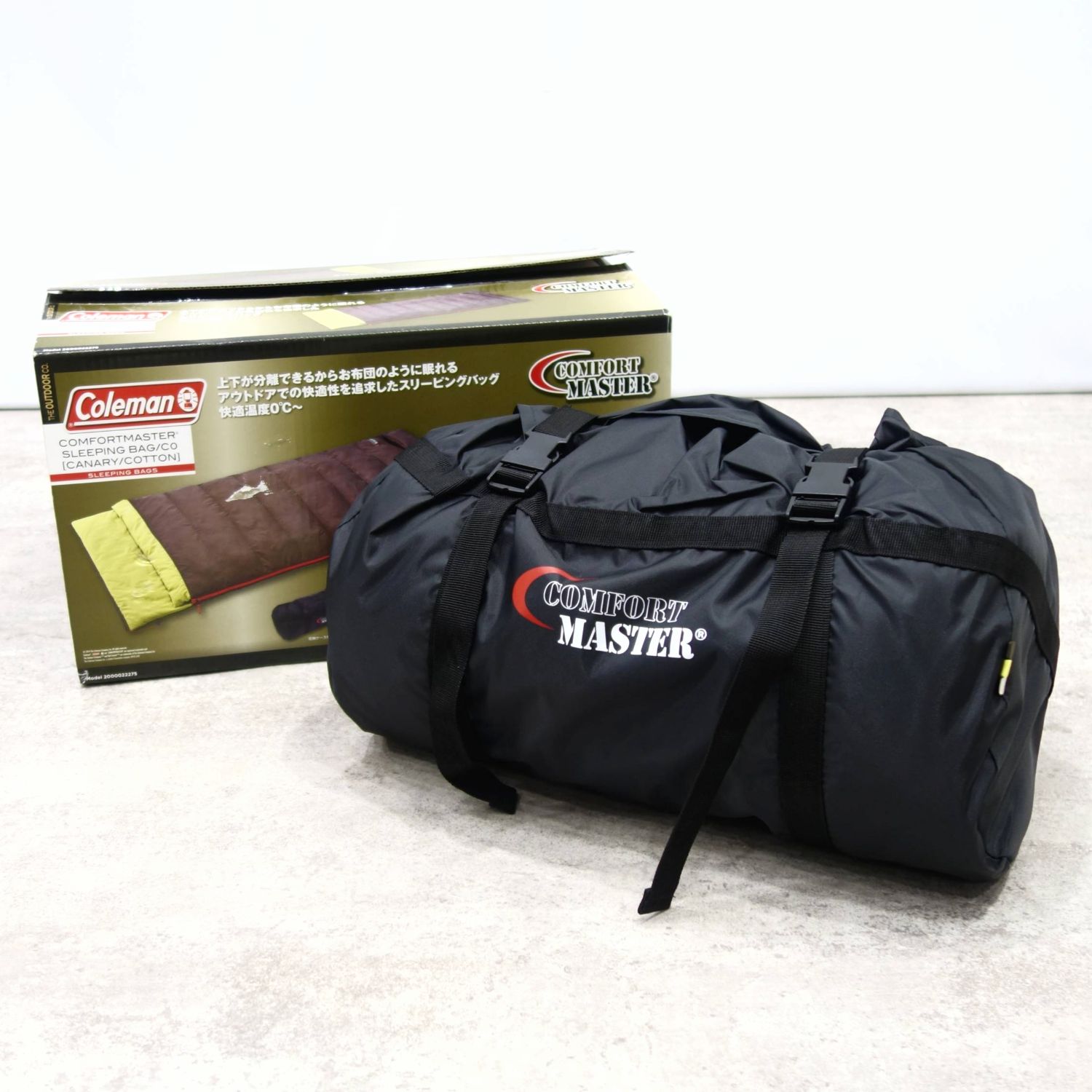 【新古品】コールマン Coleman シュラフ コンフォートマスター スリーピングバッグ 寝袋 キャンプ アウトドア ブラウン【中古】 modestlord-10148312 MODEST LORD 仙台 楽天市場店 サンプル画像2