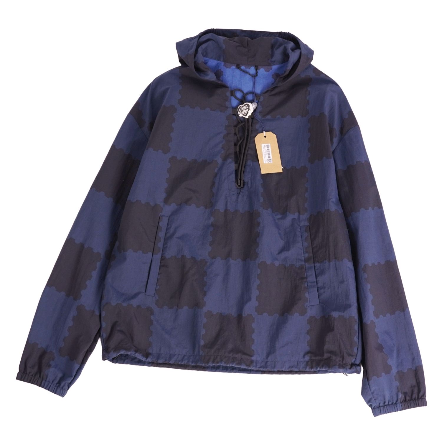 ルイヴィトン　水色フード付きウィンドブレーカー ルイヴィトン 水色フード付きウィンドブレーカー ルイヴィトン