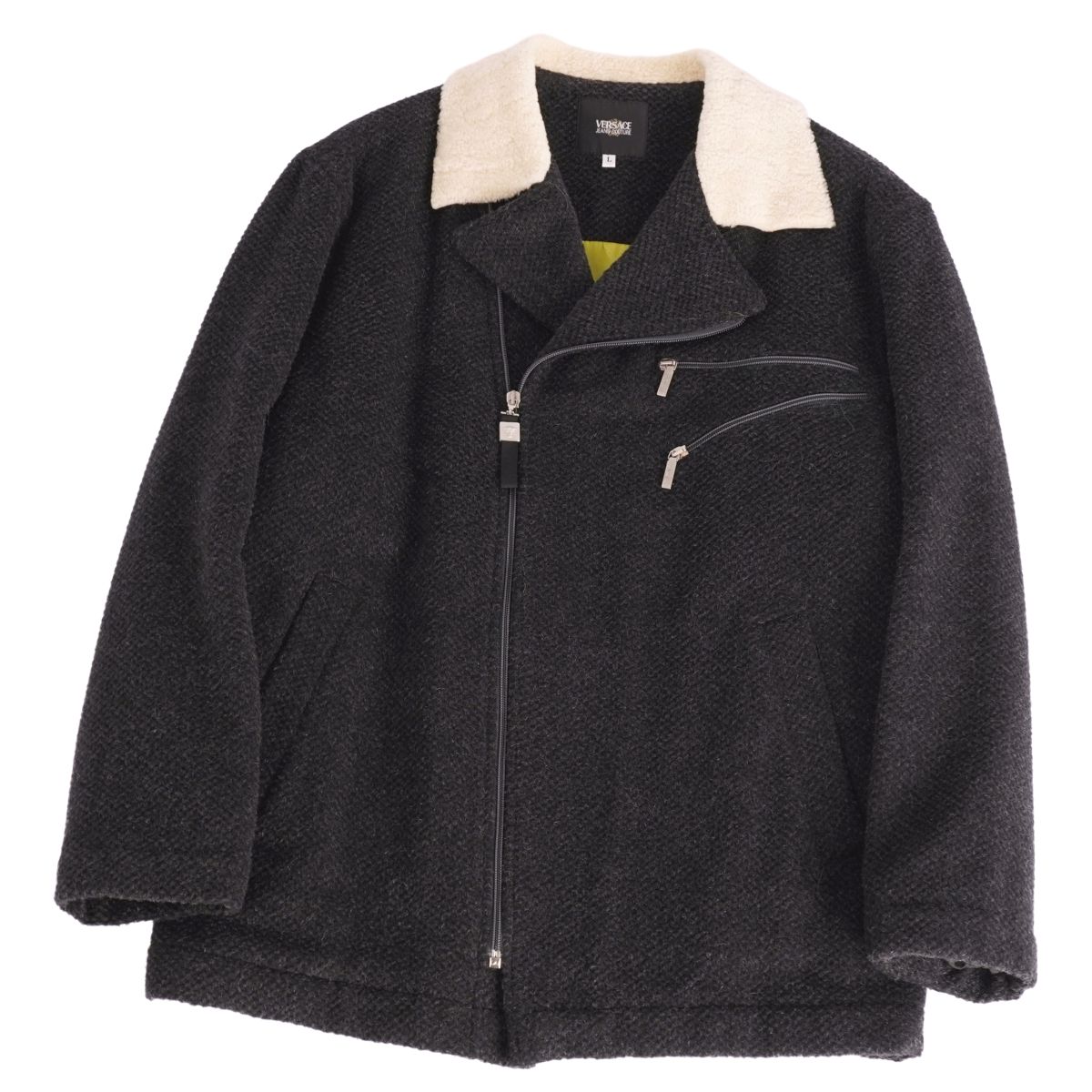 楽天市場】VERSACE（素材（生地・毛糸）ウール）（コート・ジャケット