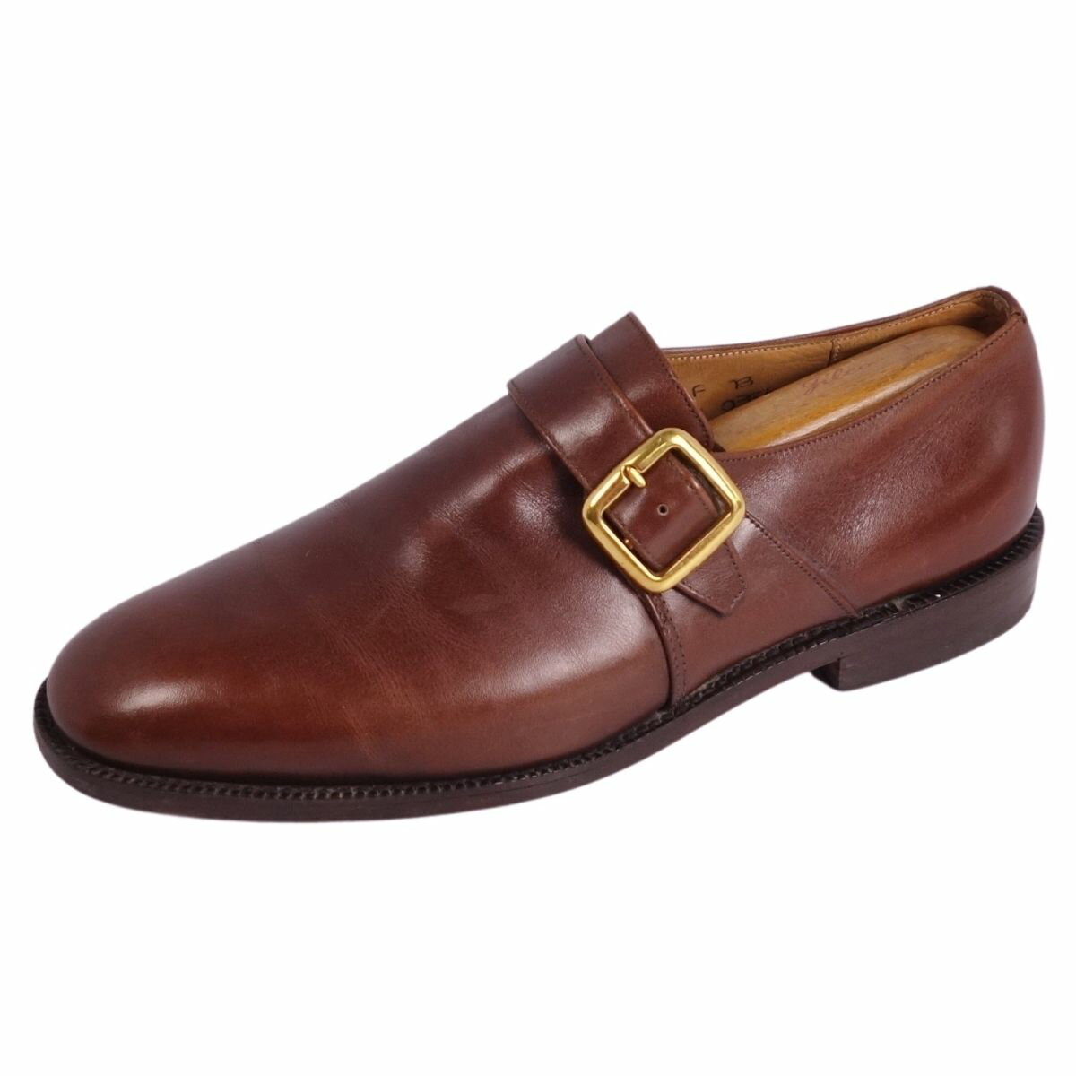【美品】church's チャーチ シングルモンクストラップシューズ 75F 美品】church's チャーチ シングルモンクストラップシューズ 75F