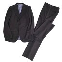 【新古品】グッチ GUCCI セットアップ スーツ シングル モヘア ウール ジャケット パンツ メンズ イタリア製 7-46R(S相当) ブラック【中古】(4)