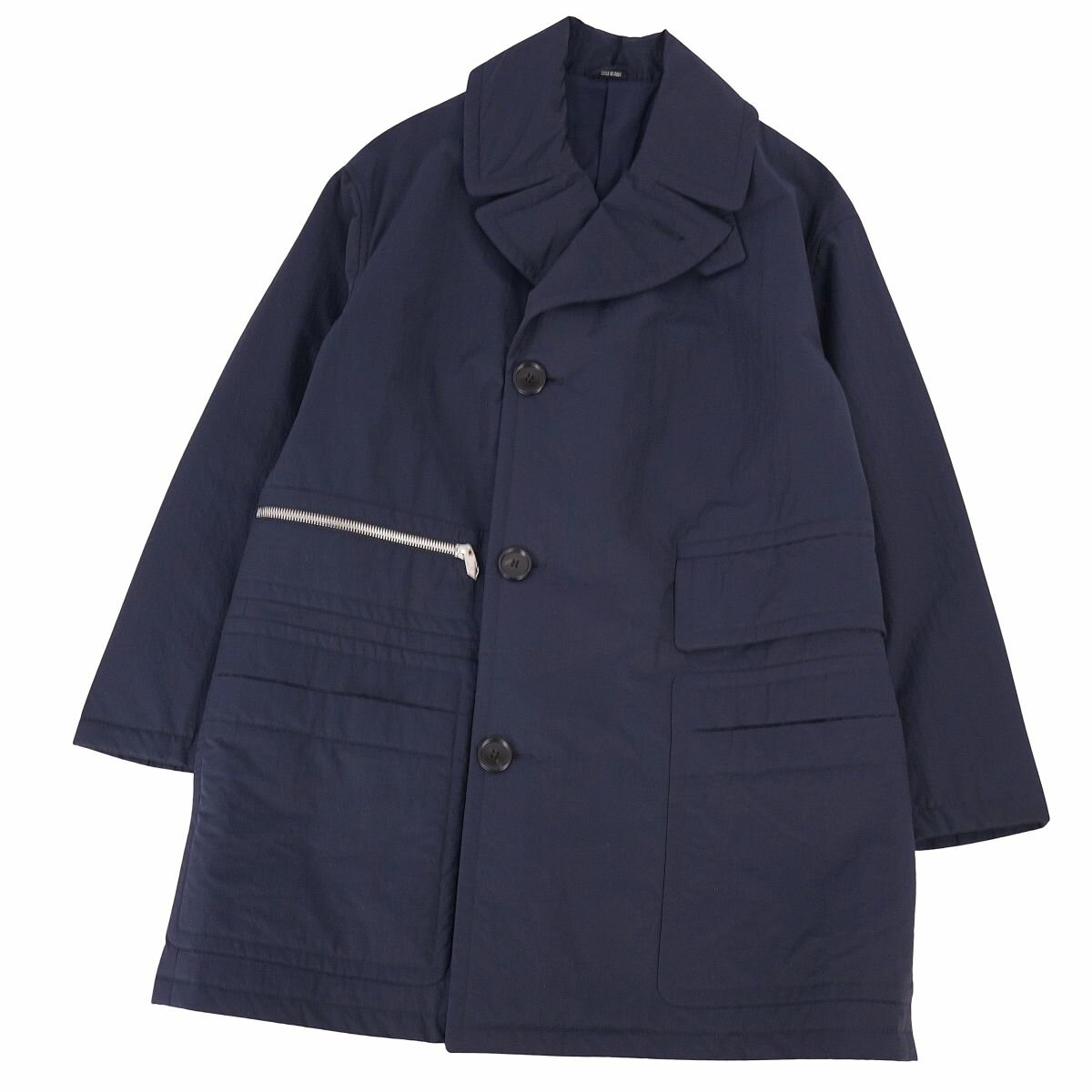 HERMES エルメス メンズ ナイロンコート ブルゾン 超美品46 HERMES エルメス メンズ ナイロンコート ブルゾン 超美品46 HERMES