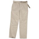 【新品同様】サカイ Sacai パンツ 24-03317M ロングパンツ コットン ボトムス メンズ 2(M相当) ベージュ【中古】