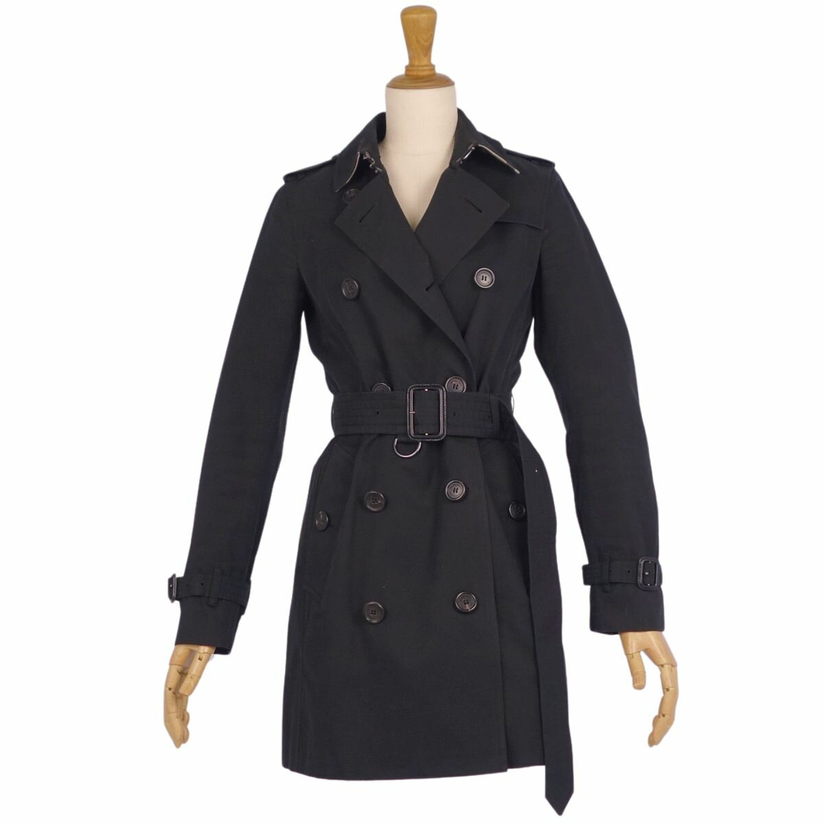 【美品】バーバリー BURBERRY コート 英国製 トレンチコート THE KENSINGTON ケン...
