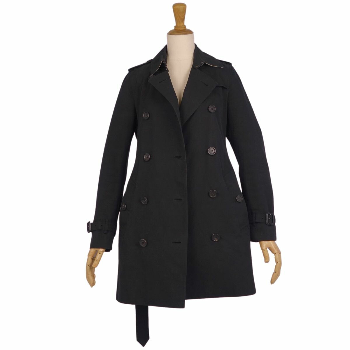 【美品】バーバリー BURBERRY コート 英国製 トレンチコート THE KENSINGTON ケン...