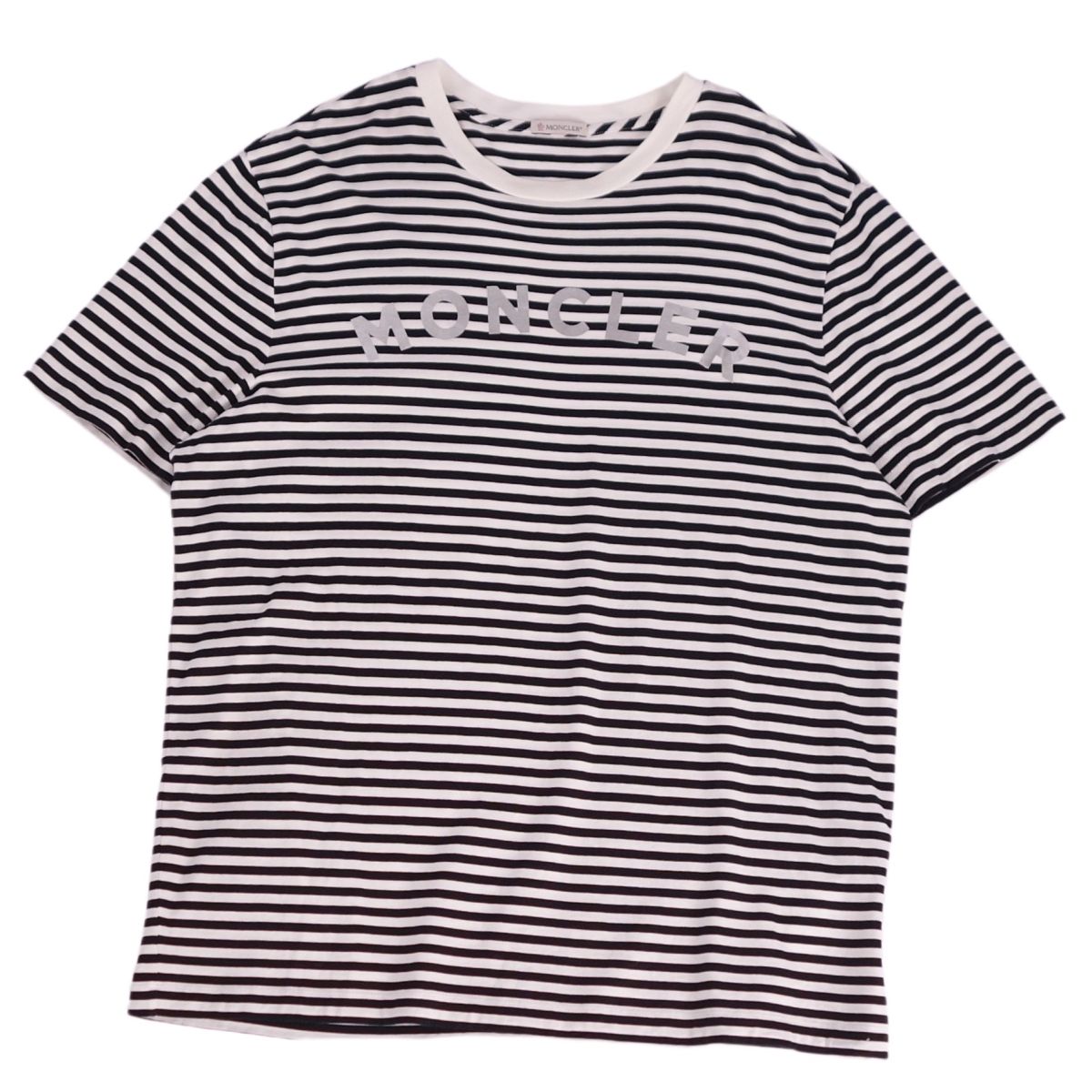 極美品★モンクレール　T-SHIRT 半袖　ボーダー　Tシャツ　コットン　S 楽天市場】ボーダー tシャツ（ブランドモンクレール）（Tシャツ