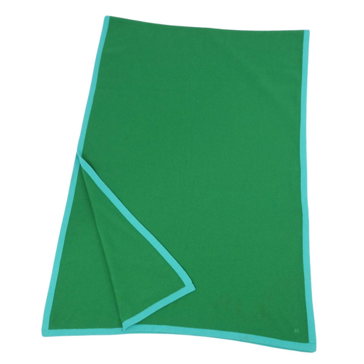 【美品】 シャネル CHANEL ブランケット ショール ストール マフラー ココマーク レディース グリーン 【中古】のサムネイル