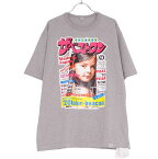 【新古品】カラービーコン kolor BEACON Tシャツ カットソー ザ ベストワン プリント コットン トップス メンズ 1(S相当) グレー【中古】