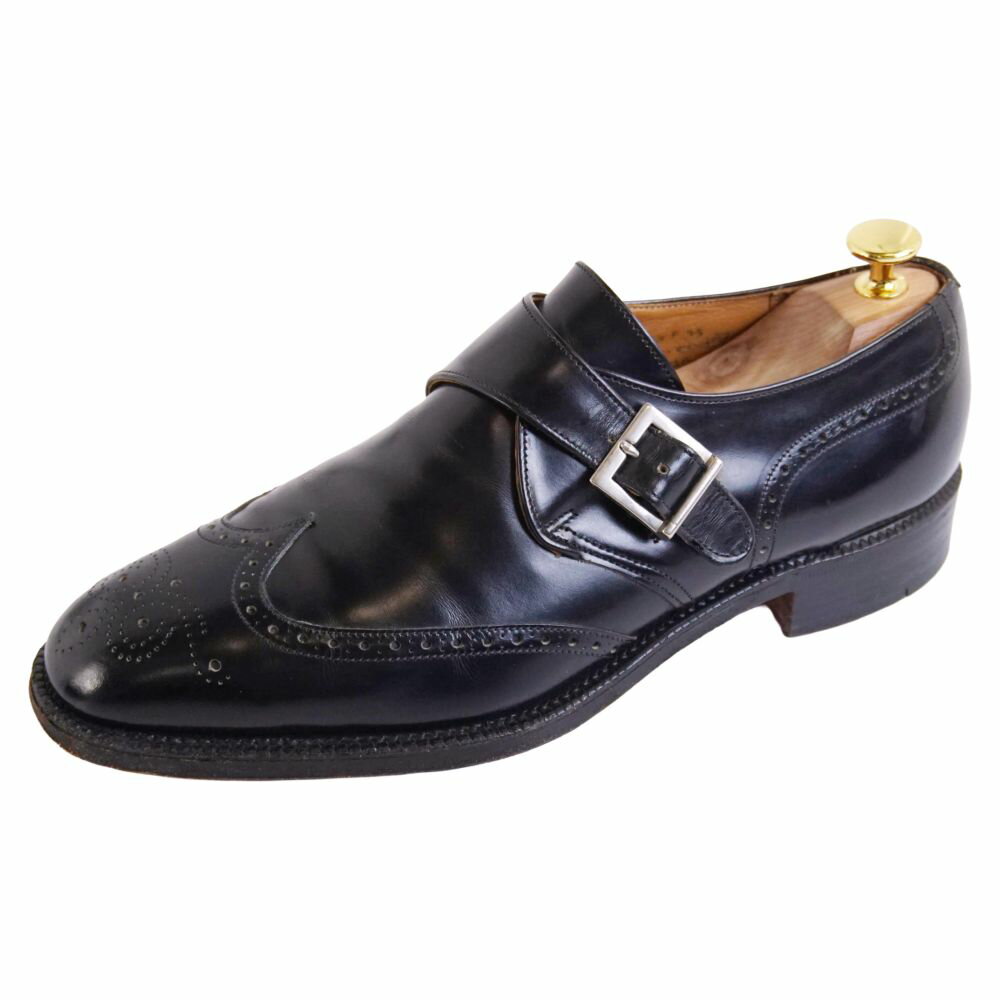 Rakuten - 【美品】チャーチ Church's レザーシューズ PICCADILLY ピカデリー モンクストラップ ビジネスシューズ 革靴 メンズ イングランド製 85F(27.5cm相当) ブラック【中古】