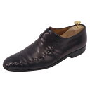 ベルルッティ Berluti レザーシューズ ダービーシューズ ビジネスシューズ 革靴 メンズ 7.5(26cm相当) ブラック【中古】