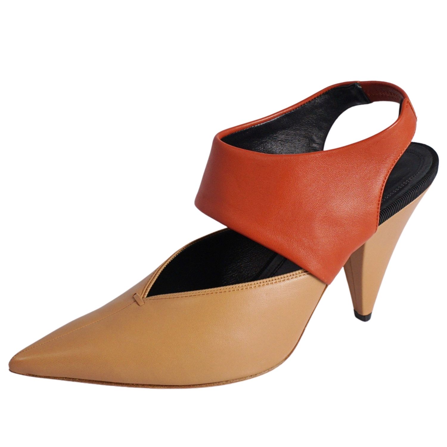 �ڿ����ʡۥ��꡼�� CELINE �ѥ�ץ� �ե����ӡ��� ���ȥ�å� �쥶�� �ҡ��� ���塼�� �� ��ǥ����� �����ꥢ�� 37.5(24.5cm����) �֥饦...