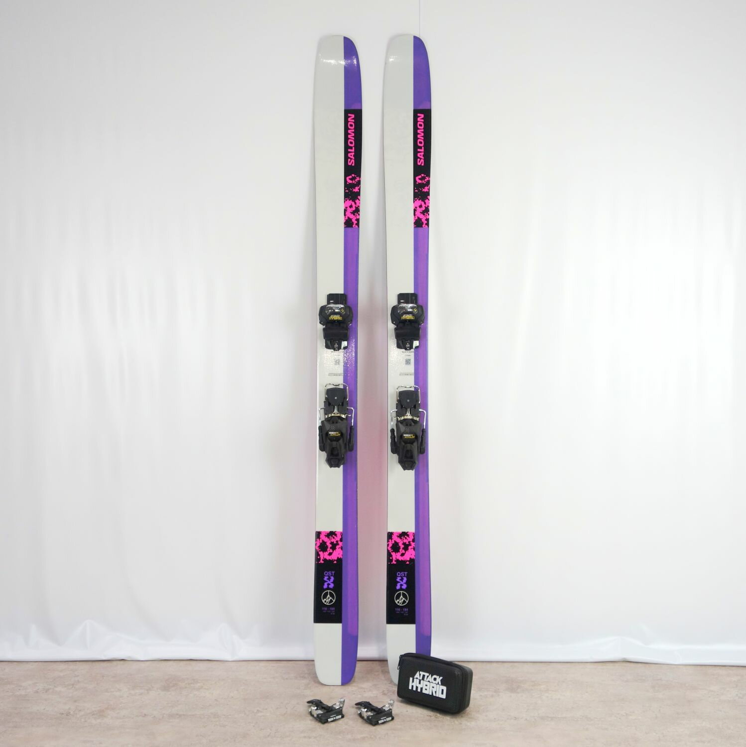 Rakuten - 【極美品】サロモン SALOMON QST X 184cm ツアービンディング TYROLIA ATTACK HYBRID 14 2025モデル バックカントリー スキー アウトドア【中古】