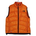 【美品】ザ ノースフェイス THE NORTH FACE ベスト ダウンベスト SUMMIT SERIES Aconcagua Vest アコンカグアベスト ND13300 アウター メンズ アウトドア L オレンジ【中古】(4)