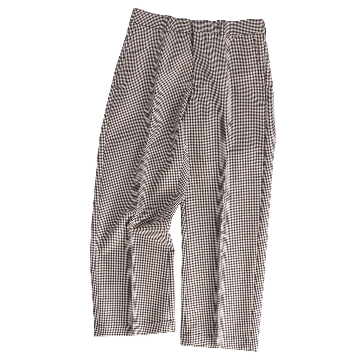 【極美品】ディオールオム DIOR HOMME パンツ 2022 ロングパンツ スラックス チェック ウール モヘア ボトムス メンズ イタリア製 46 グレー【中古】(4.0)