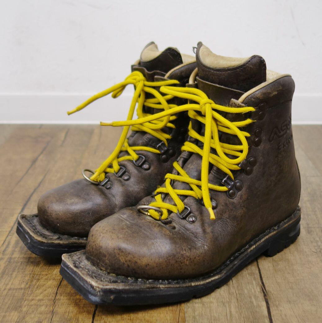 アゾロ スポーツ ASOLO SPORTS EXTREME エクストリーム テレマーク スキー ブーツ UK6 25cm相当 3ピン 75mm アウトドア【中古】