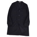 コムデギャルソンオムドゥ COMME des GARCONS HOMME DEUX コート チェスターコート ウール ギャバジン アウター メンズ S ブラック【中古】(4)