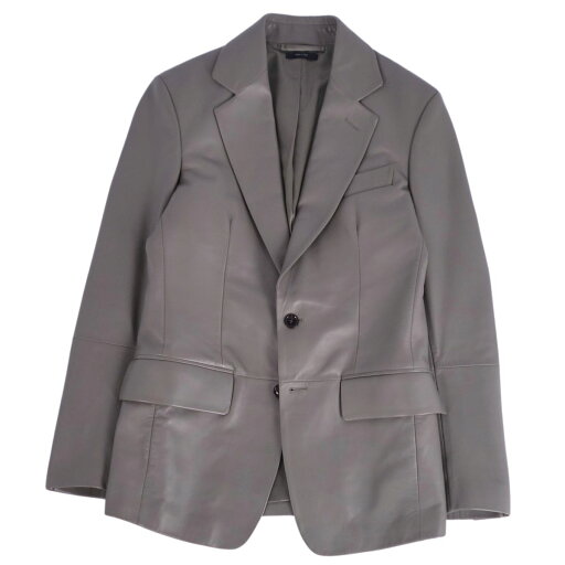 【極美品】トムフォード TOM FORD ジャケット レザージャケット ラムレザー アウター メンズ イタリア製 46 グレー【中古】 【極美品】トムフォード TOM FORD ジャケット レザージャケット ラムレザー アウター メンズ イタリア製 46 グレー【中古】