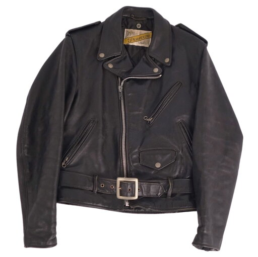 Vintage ショット Schott 80’s ジャケット 618 レザージャケット ダブルライダース アウター メンズ 36 ブラック【中古】 Vintage ショット Schott 80’s ジャケット 618 レザージャケット ダブルライダース アウター メンズ 36 ブラック【中古】