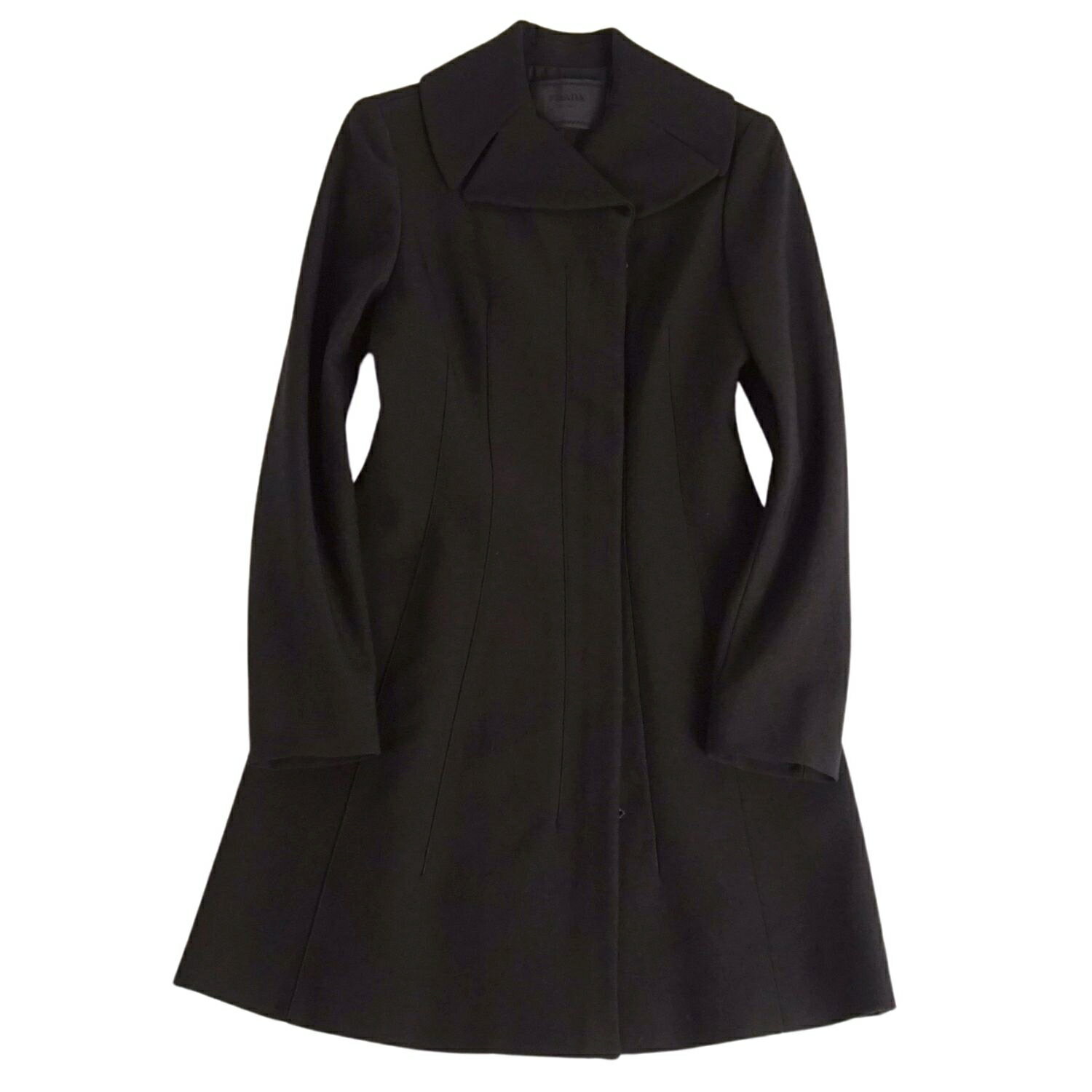 [PRADA]ナイロンコート PRADA - PRADA プラダ 23AW Re-Nylon ライナー付き モッズコート