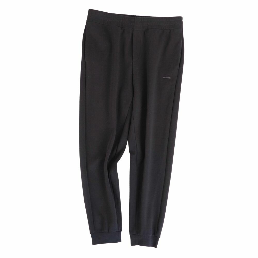 Rakuten - 【美品】モンクレール MONCLER パンツ 2024 ロングパンツ スウェット コットン ボトムス メンズ M ブラック【中古】
