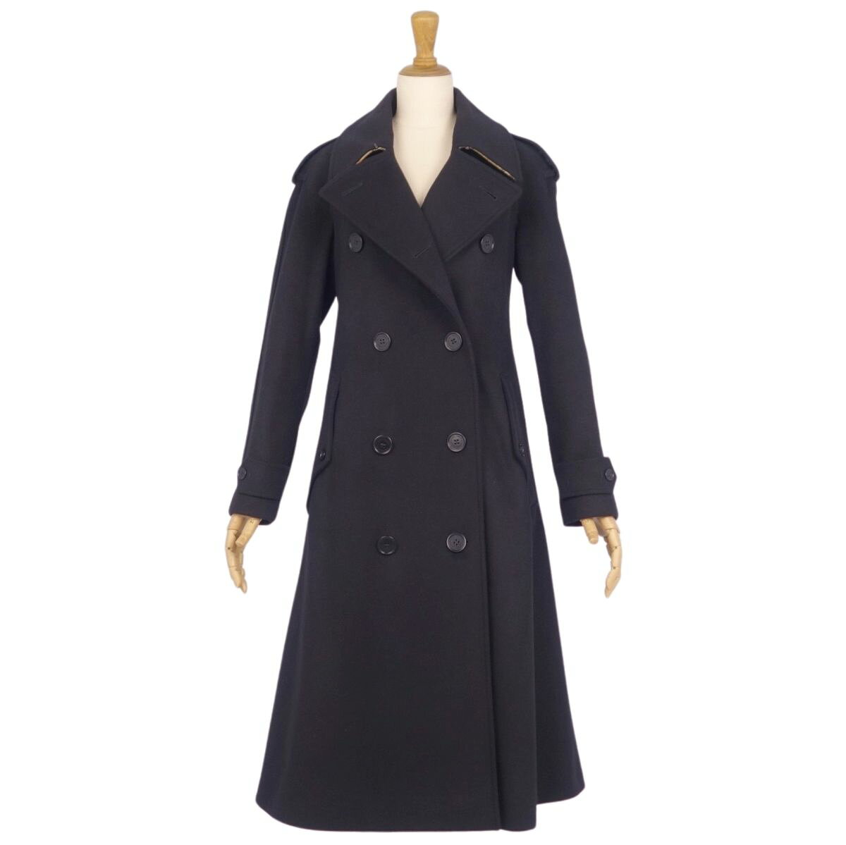 極美品 バーバリー BURBERRY コート ロングコート ダブルブレスト ウール カシミヤ アウター レディース IT36 U modestlord-10129377 MODEST LORD 仙台 楽天市場店 サンプル画像2