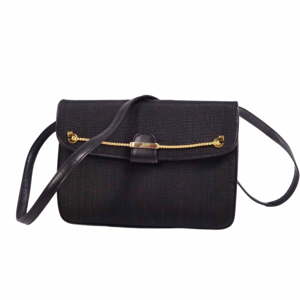 コンテス COMTESSE バッグ ショルダーバッグ ホースヘアー 馬毛 カバン 鞄 レディース ブラック【中古】