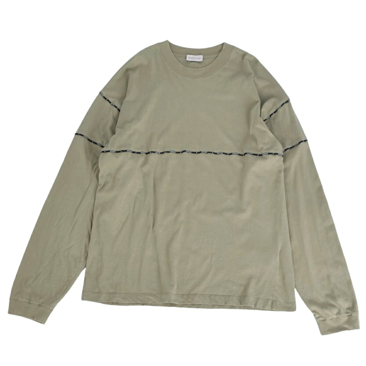 MONCLER オリーブグリーン 長袖カットソー断捨離55