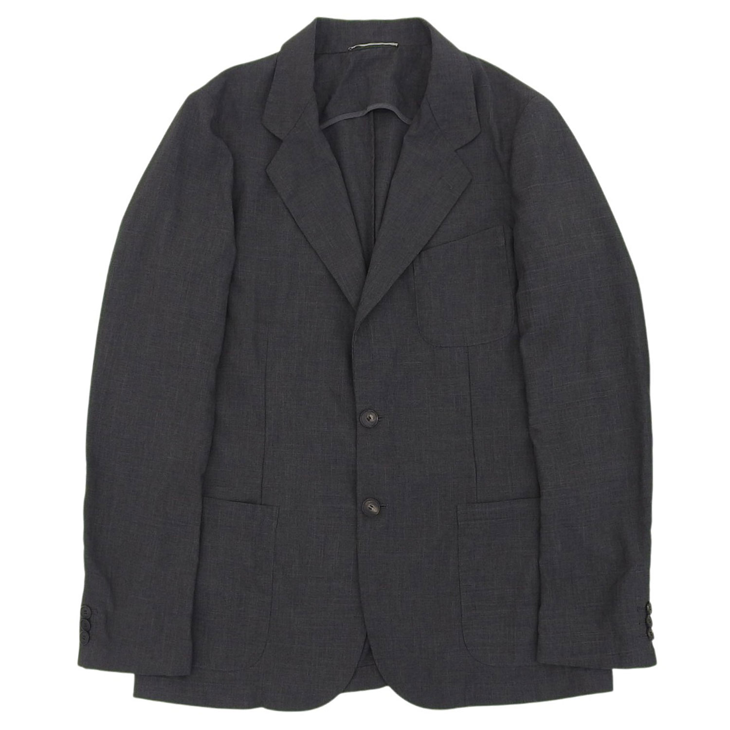MODEST LORD 仙台 楽天市場店の【美品】マンド mando セットアップ シングル スーツ テーラードジャケット スラックスパンツ メンズ 日本製 III(3) II(2) グレー【中古】｜アングル2