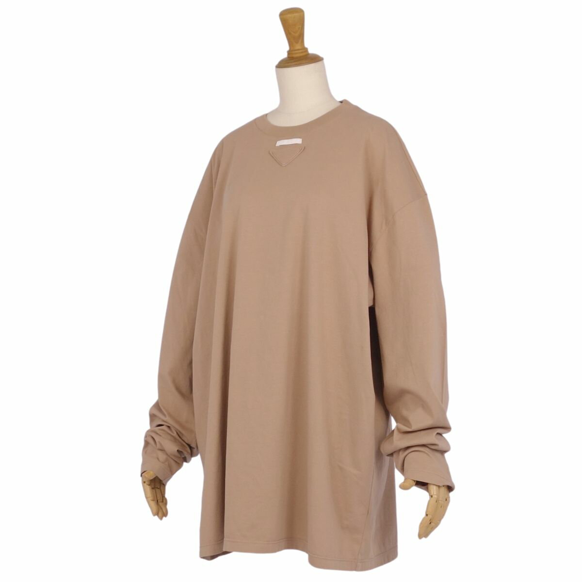 【美品】プラダ PRADA Tシャツ 2023 カットソー ロングスリーブ 長袖 オーバーサイ...