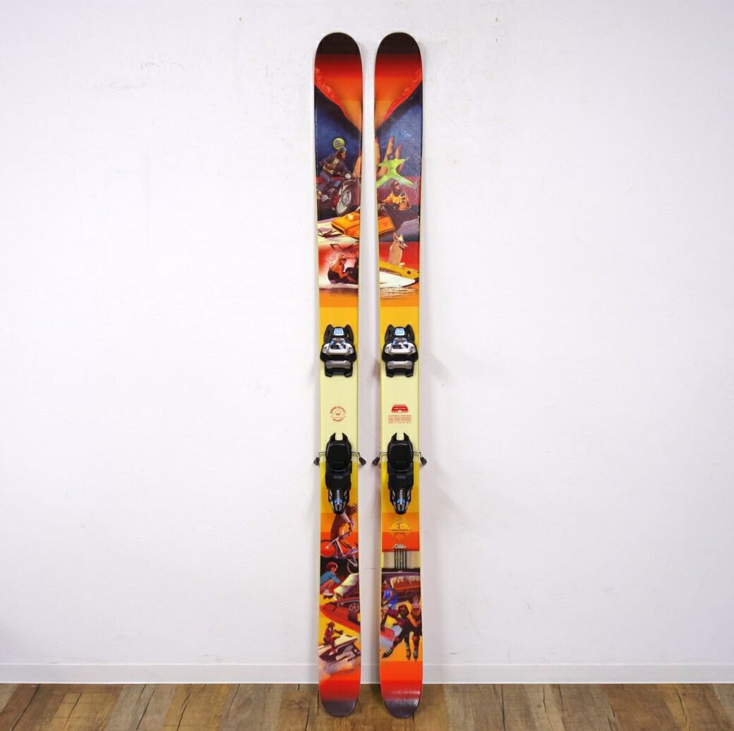 【美品】ジェイ スキー J skis ALL PLAY FULL TURBO 178cm センター97mm ビンディング MARKER GRIFFON13 スキーゲレンデ アウトドア【中古】