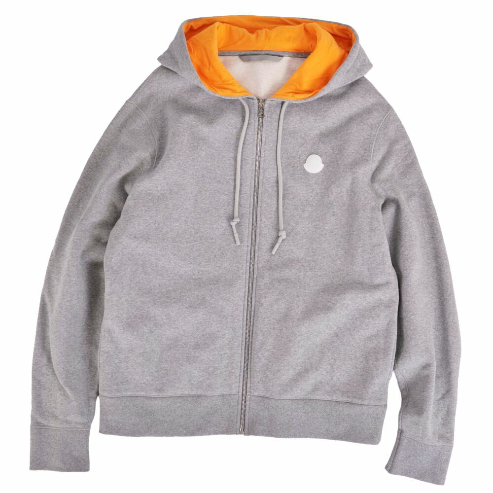 樂天商城 - 【美品】モンクレール MONCLER パーカー 2022 パーカー スウェット ジップアップ コットン トップス メンズ L グレー【中古】