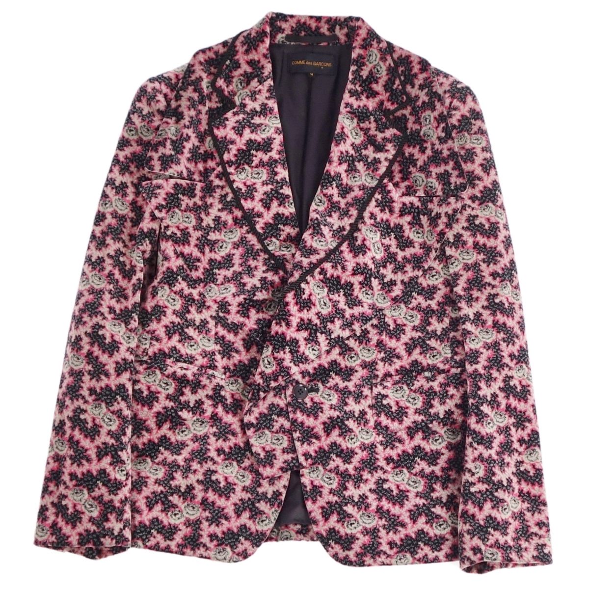 �����ʡۥ���ǥ���륽�� COMME des GARCONS ���㥱�å� AD2001 �ơ��顼�� �٥��� ���� ���åȥ� �������� ��ǥ����� M �ԥ󥯡���š�