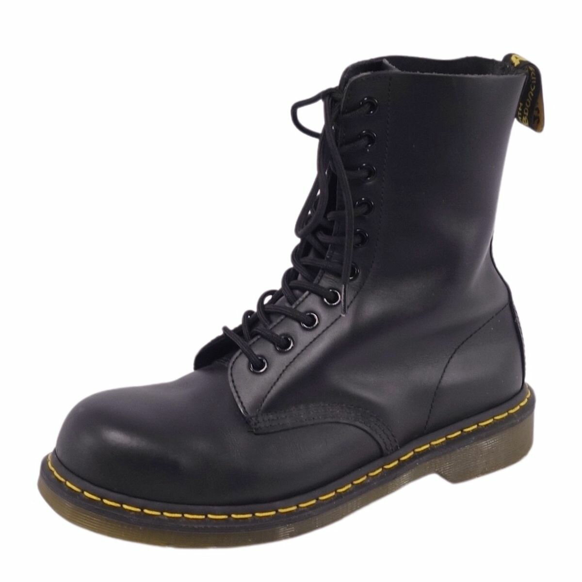 ドクターマーチン Dr.Martens ブーツ ショートブーツ 10ホール 1919 スムースレザー シューズ メンズ UK7(26cm相当) ブラック