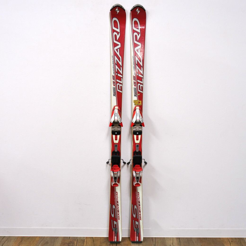 ブリザード BLIZZARD GS WORLDCUP 153cm 64mm ビンディング MARKER M10.0 COMP EPS マーカー ゲレンデ カービング スキー アウトドア【中古】