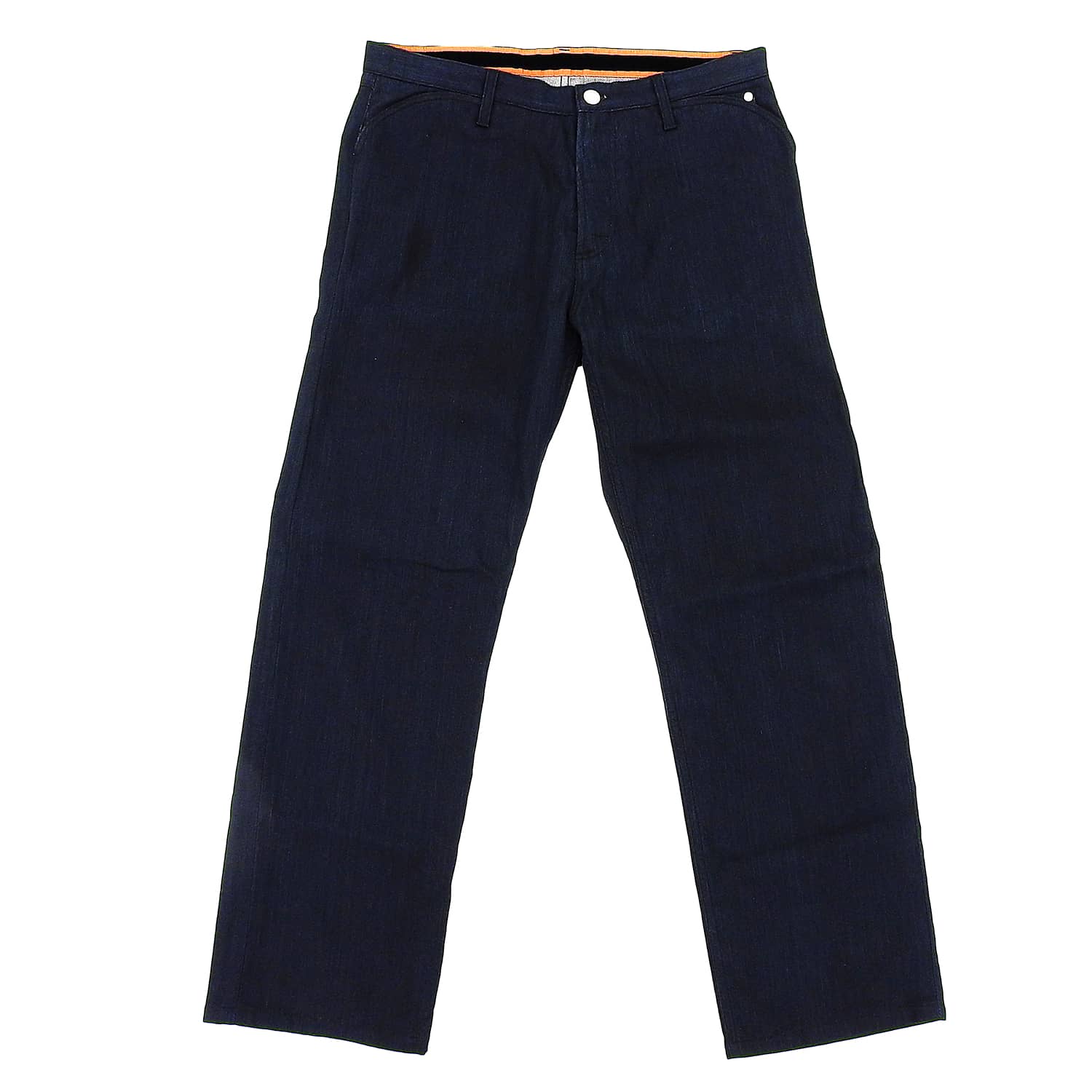 Louis Vuitton LOUIS VUITTON Pants Denim Pants Jeans LV Patch Cotton Bottoms Made in France Men's 38 Navy [Used]