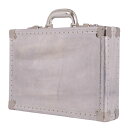アルフレッド ダンヒル ALFRED DUNHILL 世界100個限定 ビジネスバッグ アタッシュケース ジュラルミン トランク カバン 鞄 メンズ シルバー【...