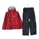 【新品同様】モンベル mont bell レインダンサー ジャケット パンツ 上下セット セットアップ Women's 女性用 レディース レインウエア 雨具 ...