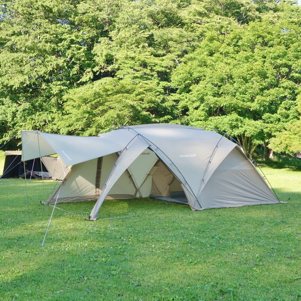 モンベル mont-bell ムーンライト キャビン4 1122728 グランドシート付属 3シーズン 2ルーム テント キャンプ アウトドア 【中古】のサムネイル