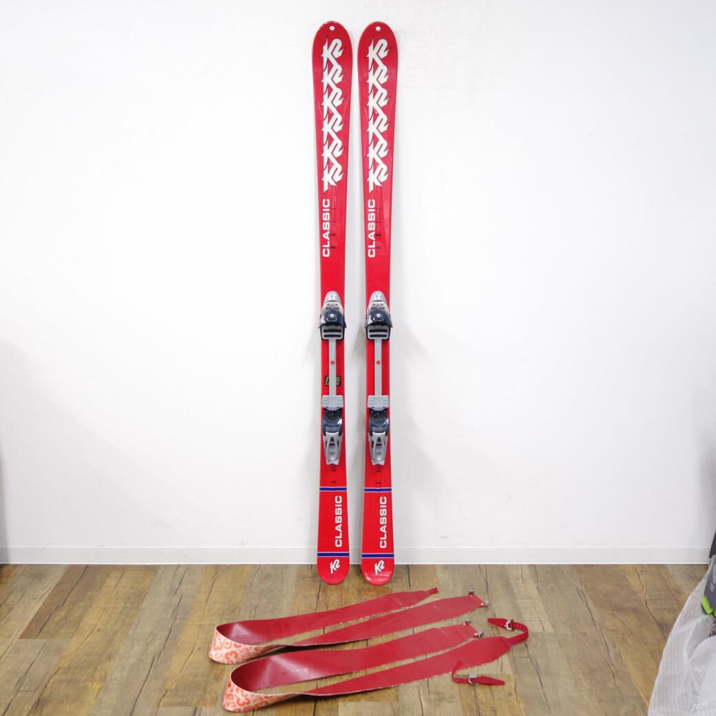 ケーツー K2 山スキー CLASSIC 172cm センター72mm ビンディング ディアミール XP ツアー ツーリング バックカントリー BC【中古】