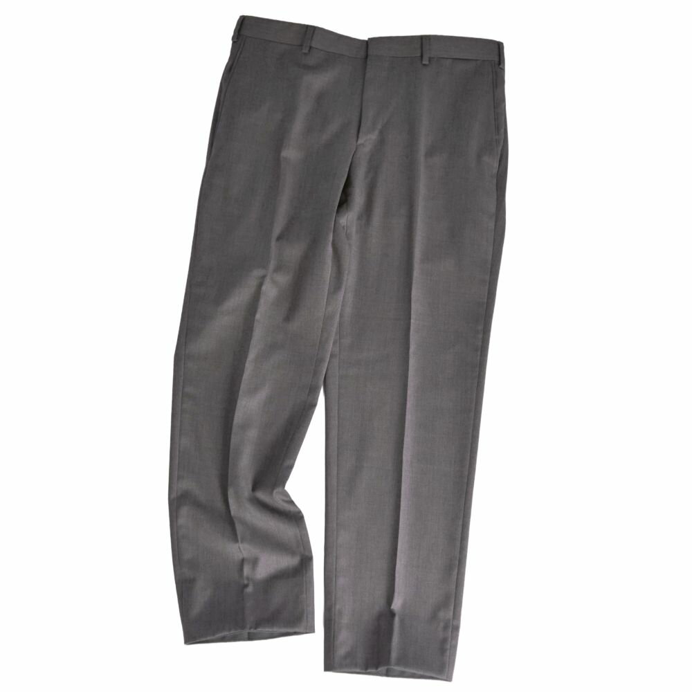 樂天商城 - 【美品】ブリオーニ Brioni パンツ 2021 ロングパンツ スラックス ウール ボトムス メンズ イタリア製 50 グレー【中古】