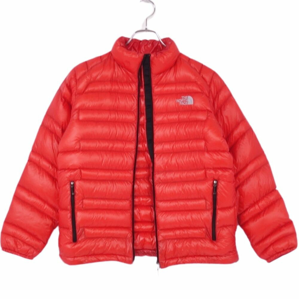 【美品】ザノースフェイス THE NORTH FACE ジャケット フラッシュジャケット ダウンジャケット NDW9151Z ナイロン レディース L レッド【中古】