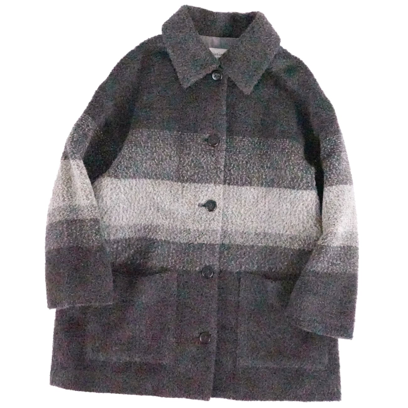 樂天商城 - 【美品】Vintage クリスチャンディオール Christian Dior コート ウール アルパカ アウター レディース M グレー【中古】
