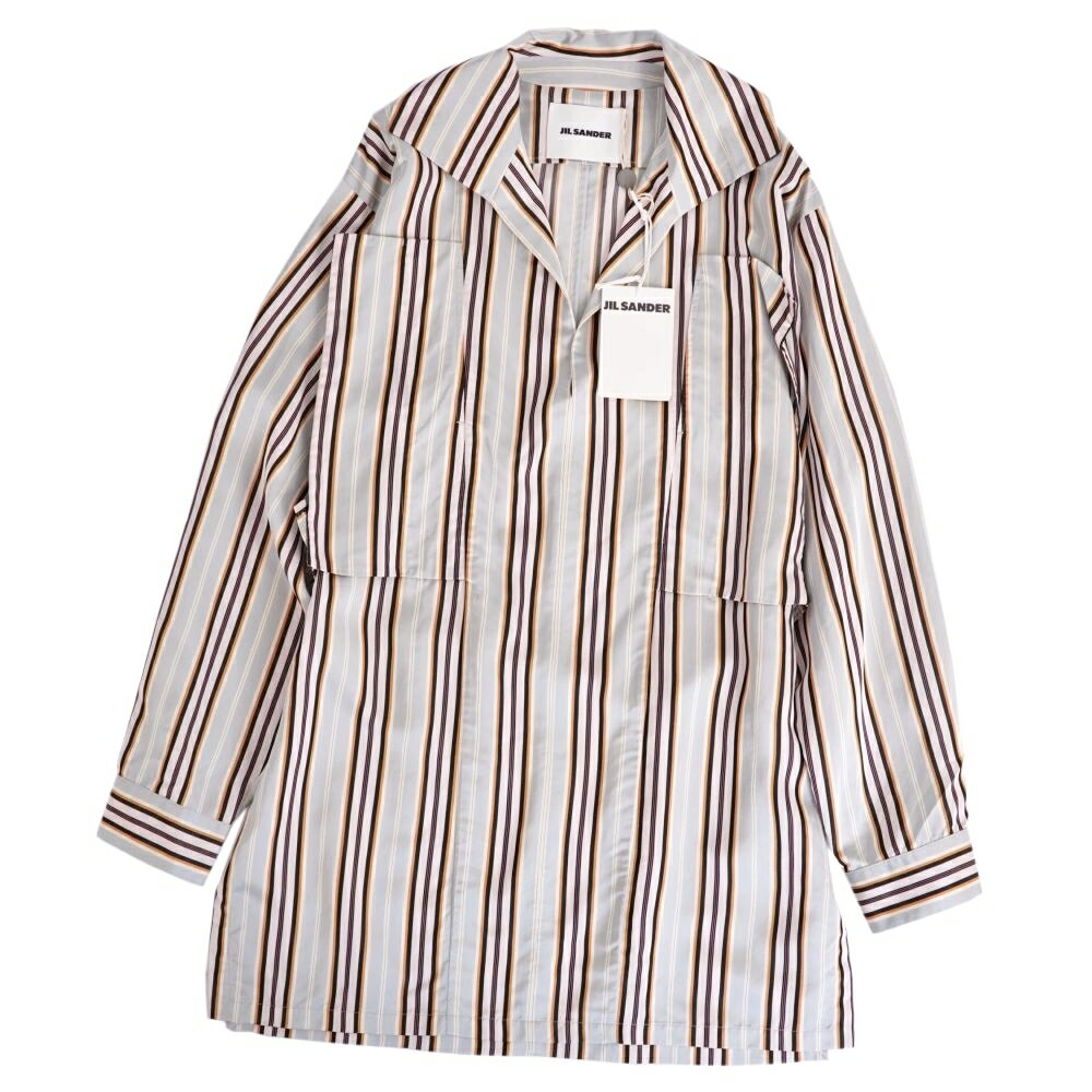 JIL SANDER カジュアルシャツ 32(XXS位) 白(花柄) 【古着】【中古】 JIL SANDER カジュアルシャツ 32(XXS位) 白(花柄) 【古着】【中古