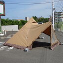 【美品】テンマク デザイン tent-Mark DESIGNS サーカス TC コンフォート ソロ オプションセット テント キャンプ アウトドア【中古】(4)