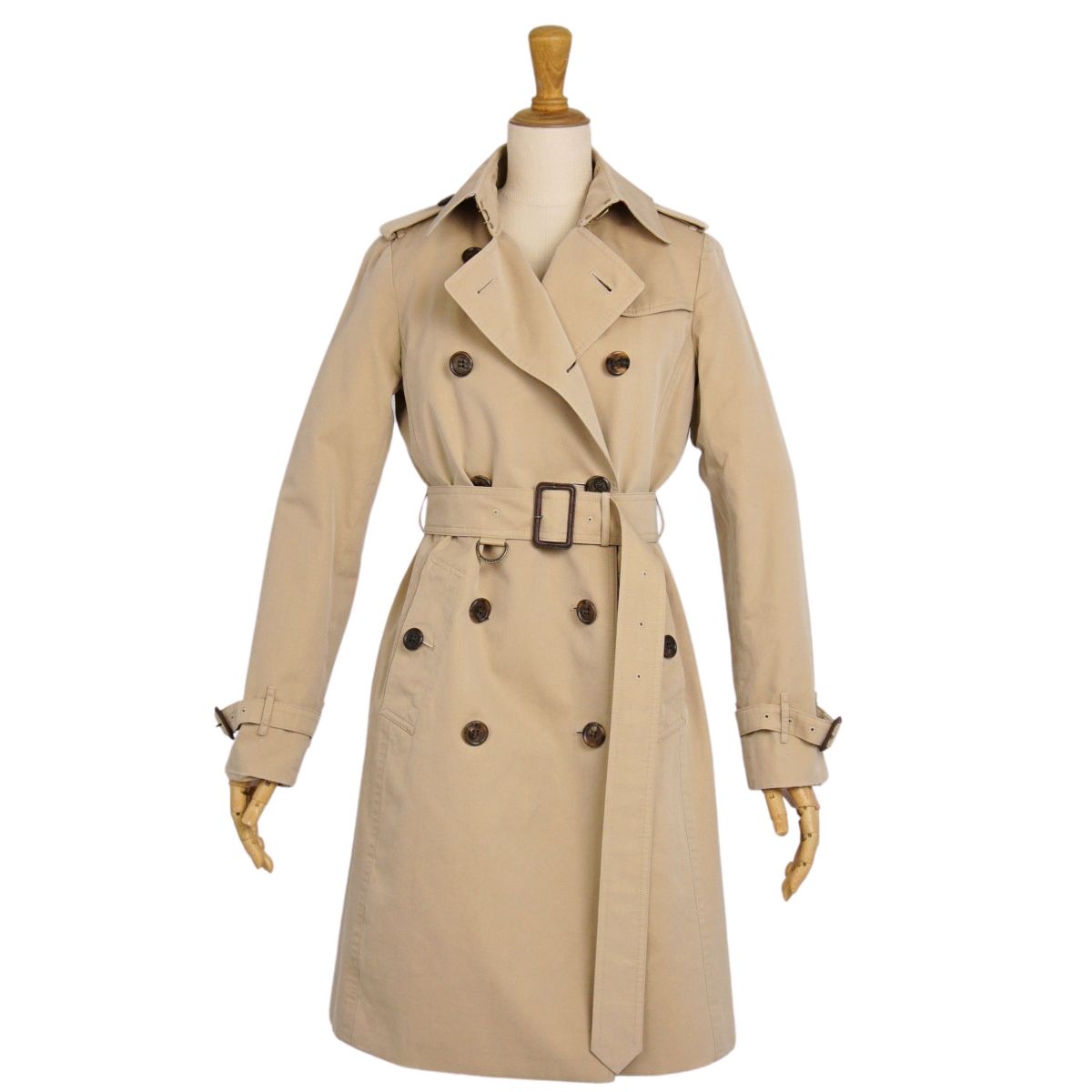 美品 バーバリー ロンドン BURBERRY LONDON コート ライナー付き トレンチコート コットン100％ 裏チェック modestlord-10137643 MODEST LORD 仙台 楽天市場店 サンプル画像2