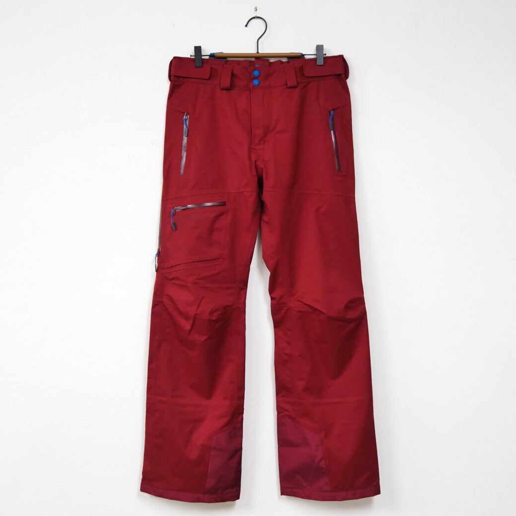 【美品】スコット SCOTT EXPLORAIR 3L MEN'S PANTS エクスプローラー 3L メンズ パンツ M レッド スノーウェア シェル【中古】