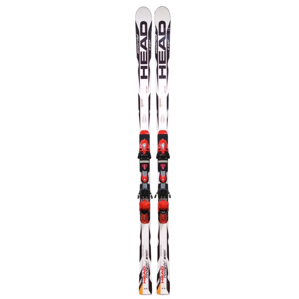 ヘッド HEAD WORLD CUP GS RD 178cm センター68mm ビンディング TYROLIA チロリア FREEFLEX PRO15 ゲレンデ スキー アウトドア【中古】