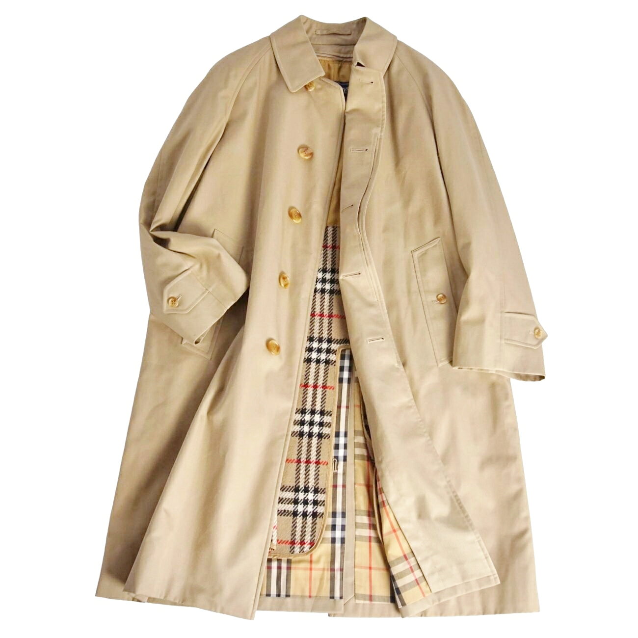 美品 Vintage バーバリー Burberrys コート ライナー付き ステンカラーコート バルマカーンコート コットン ア modestlord-10144516 MODEST LORD 仙台 楽天市場店 サンプル画像2